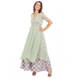 Tie Up Tunic & Flared Palazzo Set!